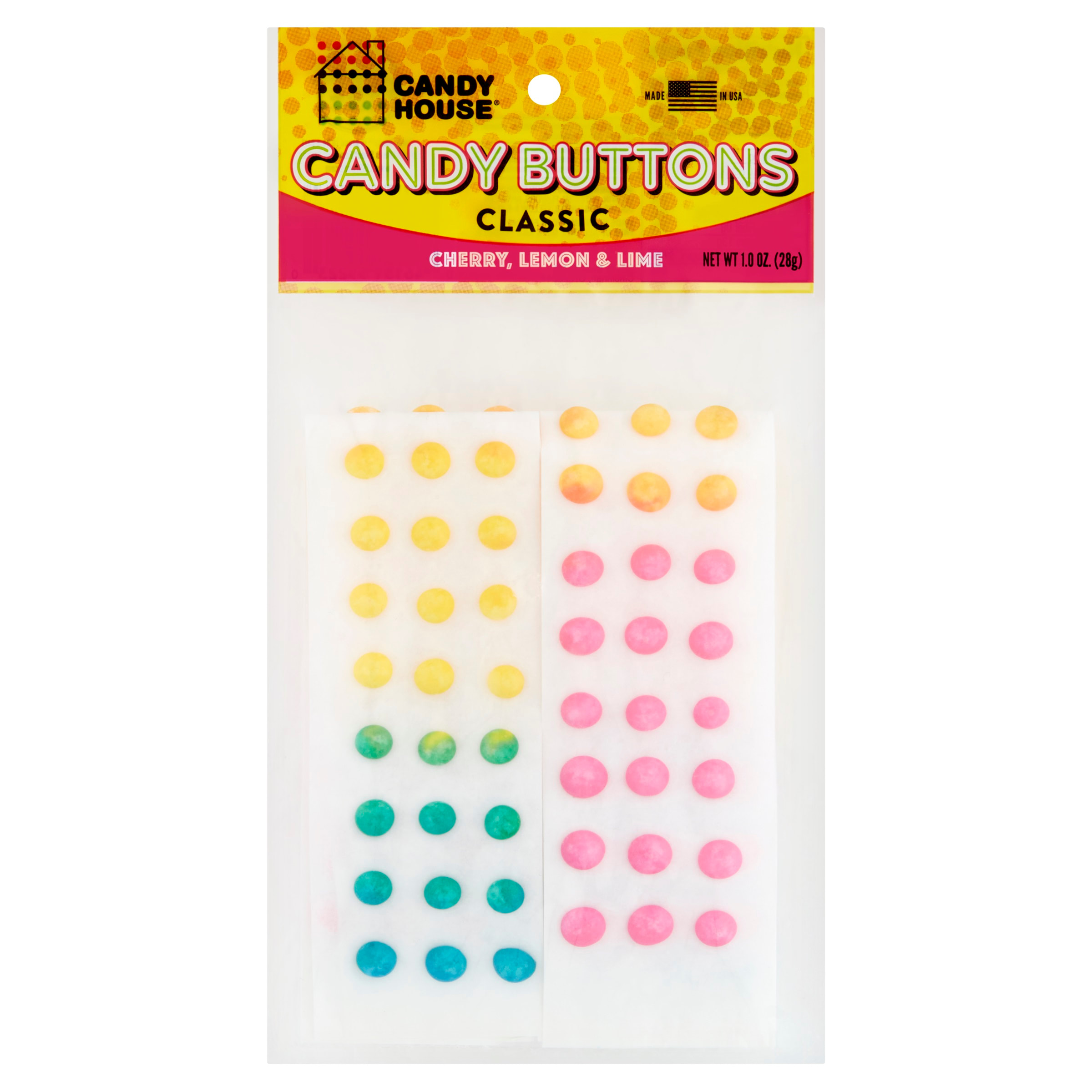 Candy House Classic Candy Buttons, 1-oz.